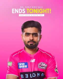 unfiltered Cricket - Babar Azam BBL sydeney sixers - Babar Azam century vs srilanka