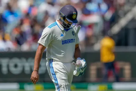 unfiltered Cricket - Rohit Sharma walked back for yet another low score Rohit Sharma Test Retirement vs Australia Series