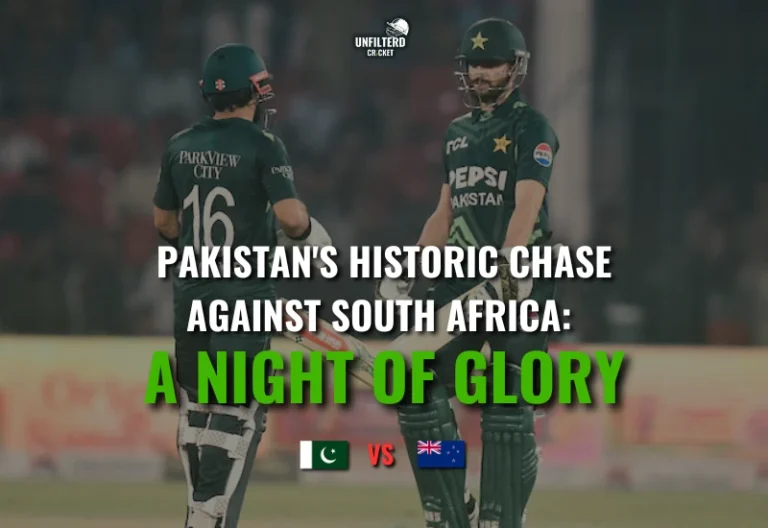 Pakistan’s Record-Breaking ODI Chase A Night of Pure Cricketing Brilliance. Pakistani Highest ODI Chase - Unfiltered Cricket - Cricket Unfiltered